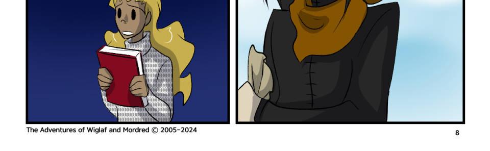 The Adventures of Wiglaf and Mordred - Episode 9, Page 1: Chapter 1, Page 8