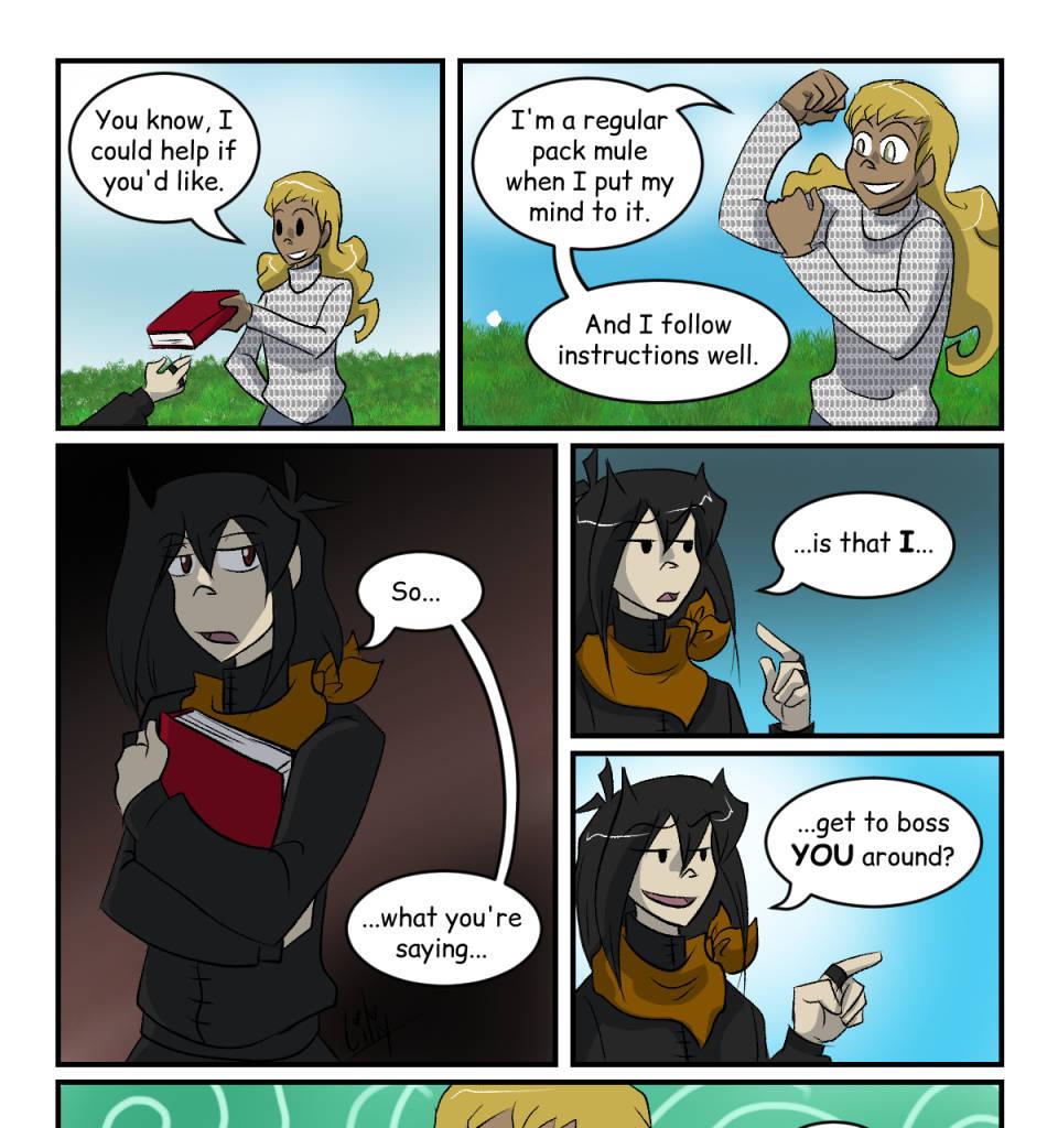 The Adventures of Wiglaf and Mordred - Episode 10, Page 1: Chapter 1, Page 9
