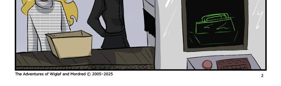 The Adventures of Wiglaf and Mordred - Episode 13, Page 1: Chapter 2, Page 2