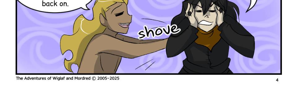 The Adventures of Wiglaf and Mordred - Episode 15, Page 1: Chapter 2, Page 4