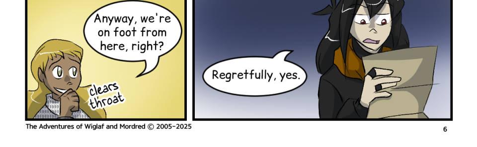 The Adventures of Wiglaf and Mordred - Episode 17, Page 1: Chapter 2, Page 6