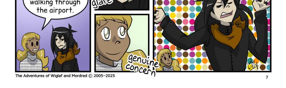 The Adventures of Wiglaf and Mordred - Episode 18, Page 1: Chapter 2, Page 7