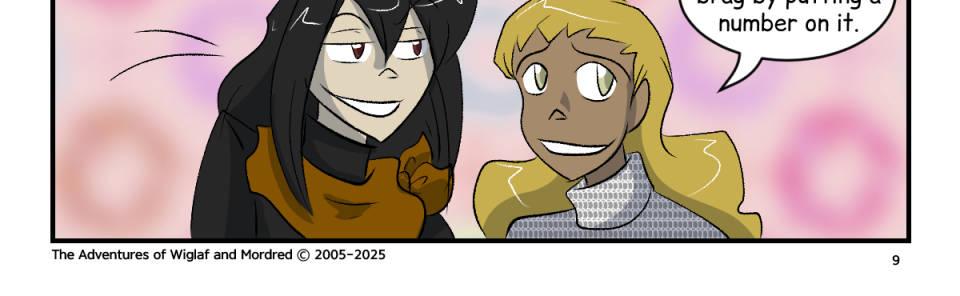 The Adventures of Wiglaf and Mordred - Episode 20, Page 1: Chapter 2, Page 9