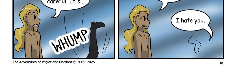 The Adventures of Wiglaf and Mordred - Episode 21, Page 1: Chapter 2, Page 10