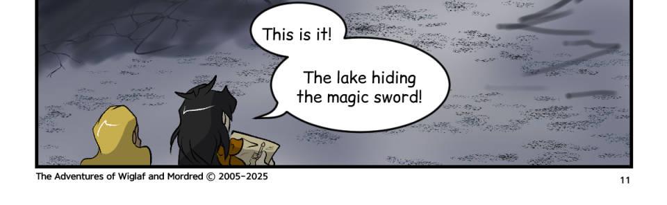 The Adventures of Wiglaf and Mordred - Episode 22, Page 1: Chapter 2, Page 11