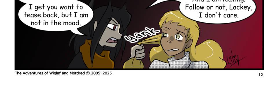 The Adventures of Wiglaf and Mordred - Episode 23, Page 1: Chapter 2 Page 12