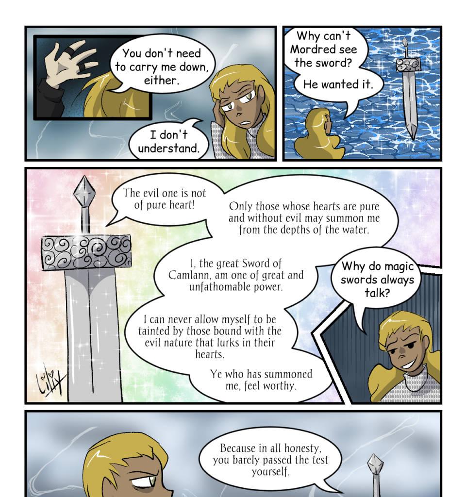 The Adventures of Wiglaf and Mordred - Episode 24, Page 1: Chapter 2, Page 13