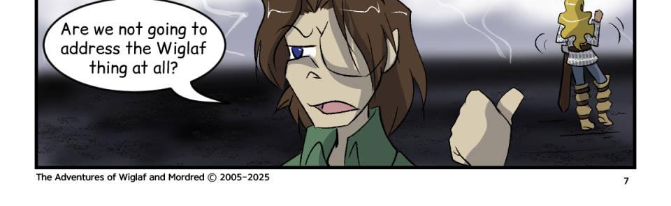 The Adventures of Wiglaf and Mordred - Episode 38, Page 1: Chapter 3, Page 7