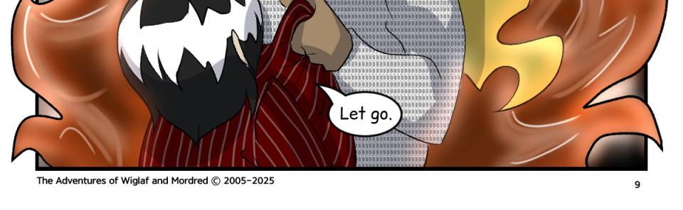 The Adventures of Wiglaf and Mordred - Episode 40, Page 1: Chapter 3, Page 9