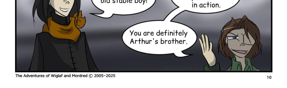 The Adventures of Wiglaf and Mordred - Episode 41, Page 1: Chapter 3, Page 10