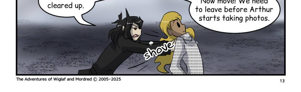 The Adventures of Wiglaf and Mordred - Episode 44, Page 1: Chapter 3, Page 13