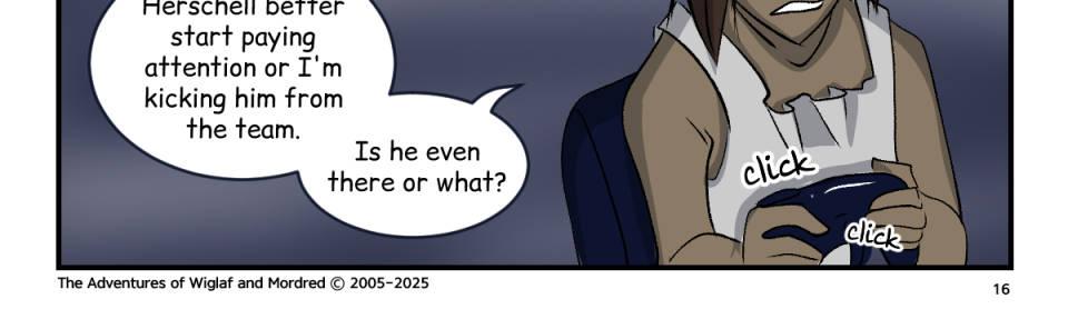 The Adventures of Wiglaf and Mordred - Episode 47, Page 1: Chapter 3, Page 16