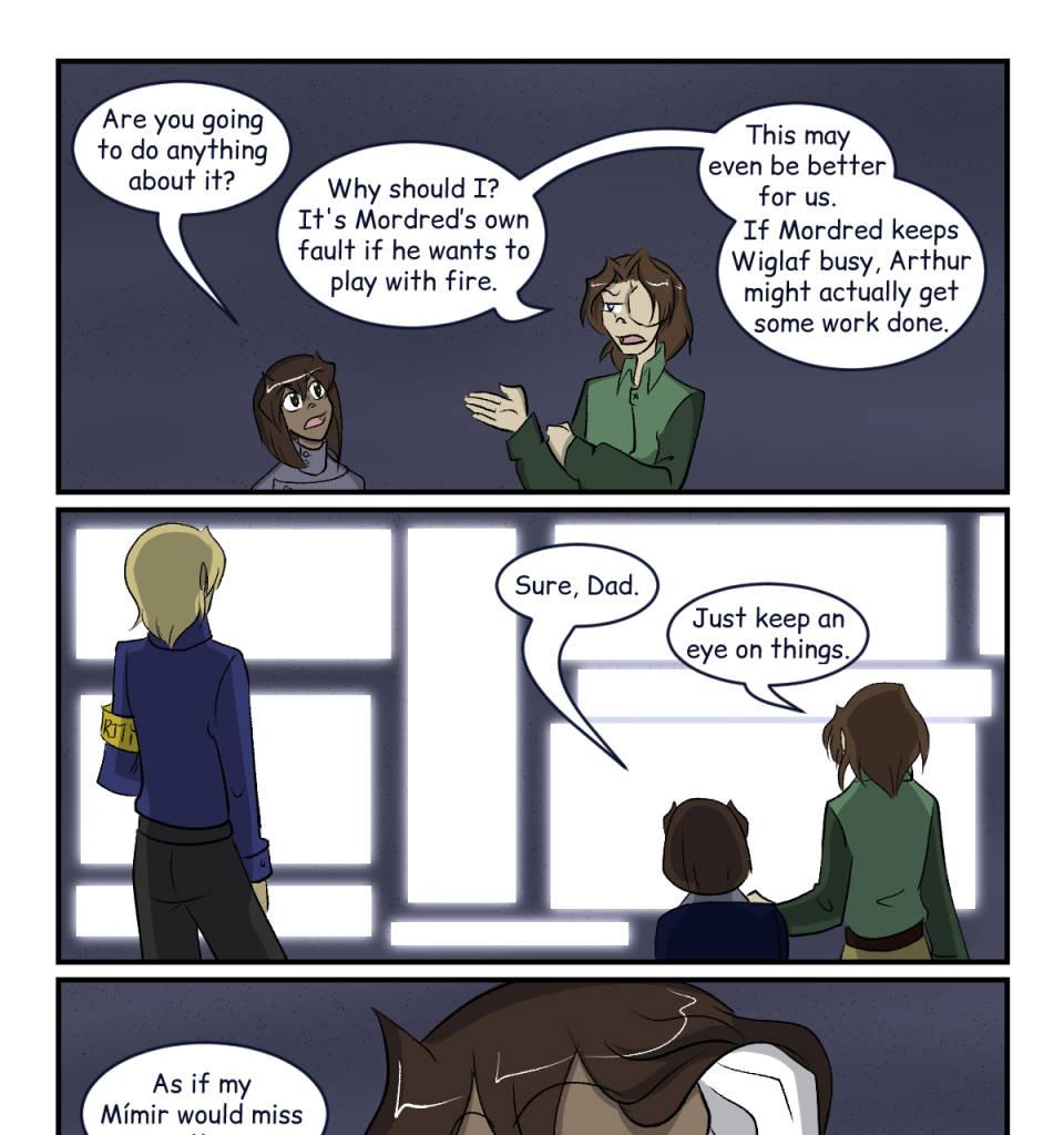 The Adventures of Wiglaf and Mordred - Episode 48, Page 1: Chapter 3, Page 17