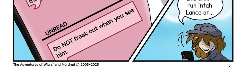 The Adventures of Wiglaf and Mordred - Episode 51, Page 1: Chapter 4, Page 2