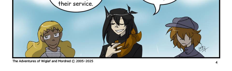 The Adventures of Wiglaf and Mordred - Episode 53, Page 1: Chapter 4, Page 4
