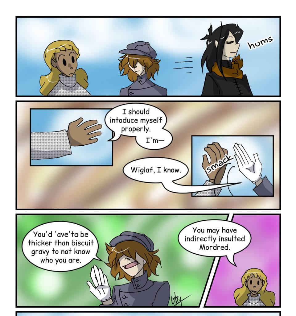 The Adventures of Wiglaf and Mordred - Episode 54, Page 1: Chapter 4, Page 5
