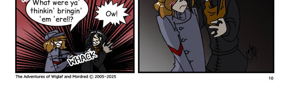 The Adventures of Wiglaf and Mordred - Episode 59, Page 1: Chapter 4, Page 10