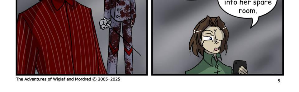 The Adventures of Wiglaf and Mordred - Episode 71, Page 1: Chapter 5, Page 5