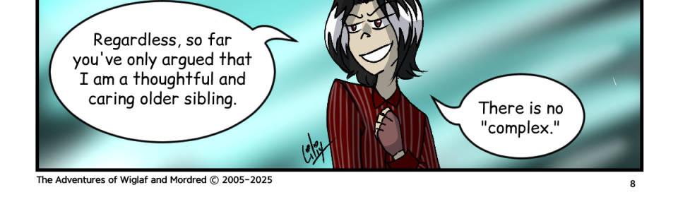 The Adventures of Wiglaf and Mordred - Episode 74, Page 1: Chapter 5, Page 8