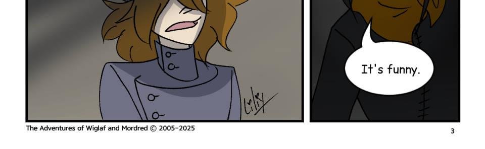 The Adventures of Wiglaf and Mordred - Episode 83, Page 1: Chapter 6, Page 3
