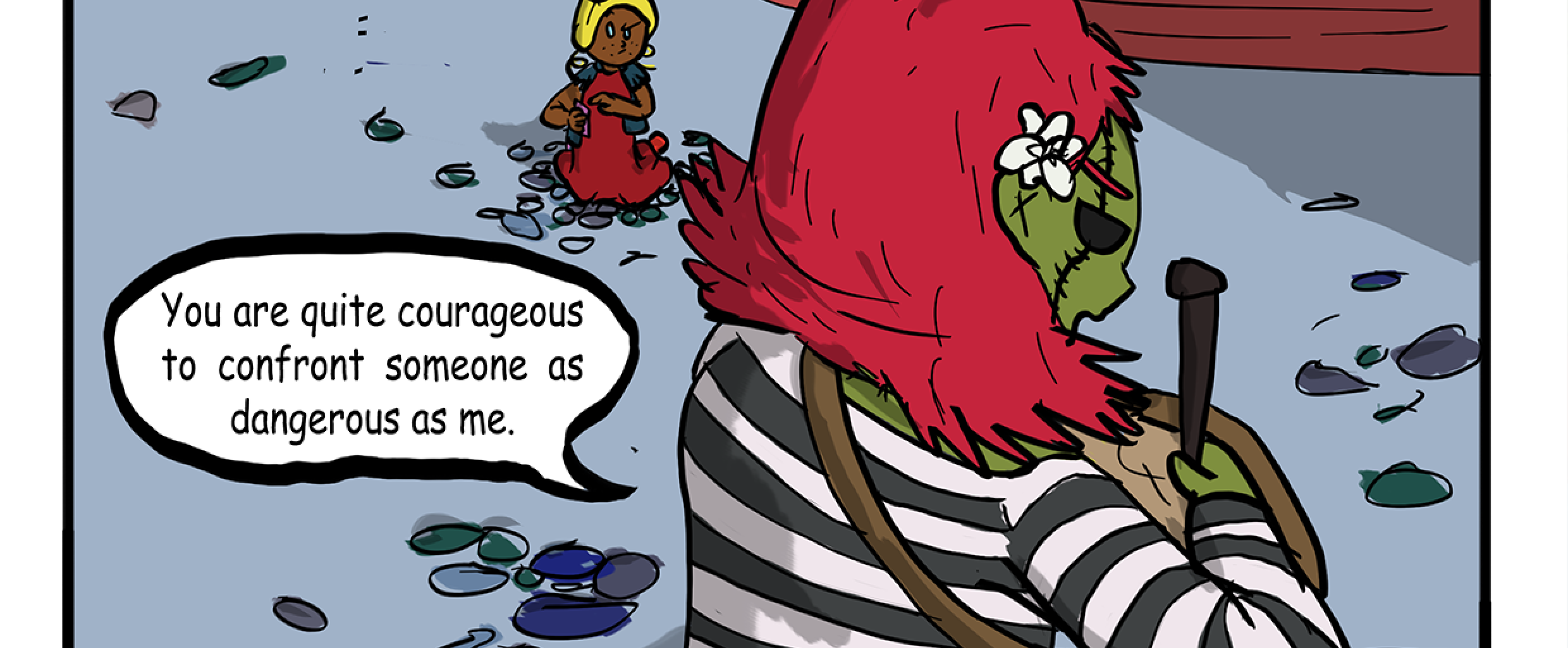 Reap - Episode 2, Page 8: The impossible girl