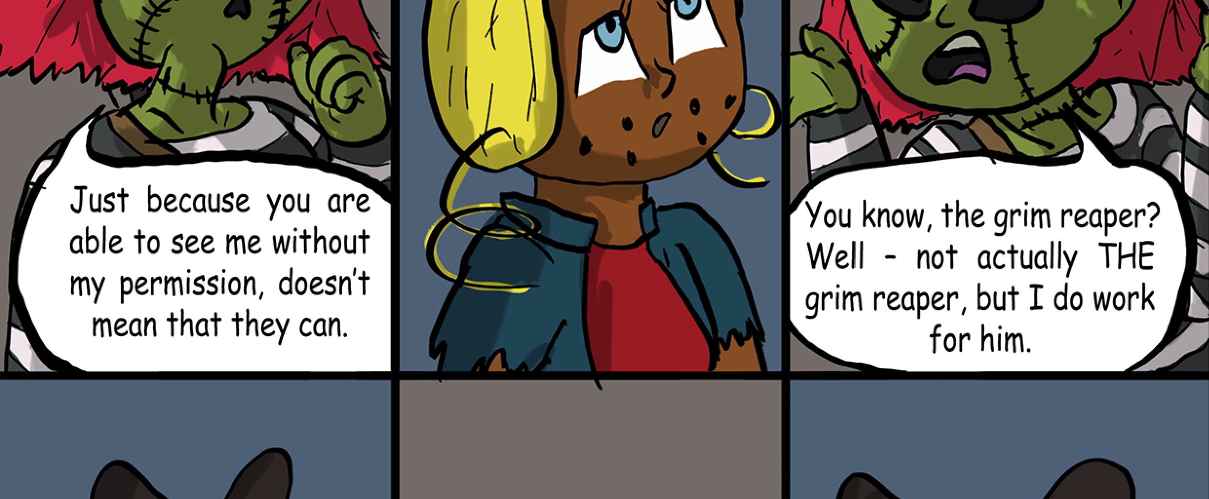 Reap - Episode 2, Page 11: The impossible girl