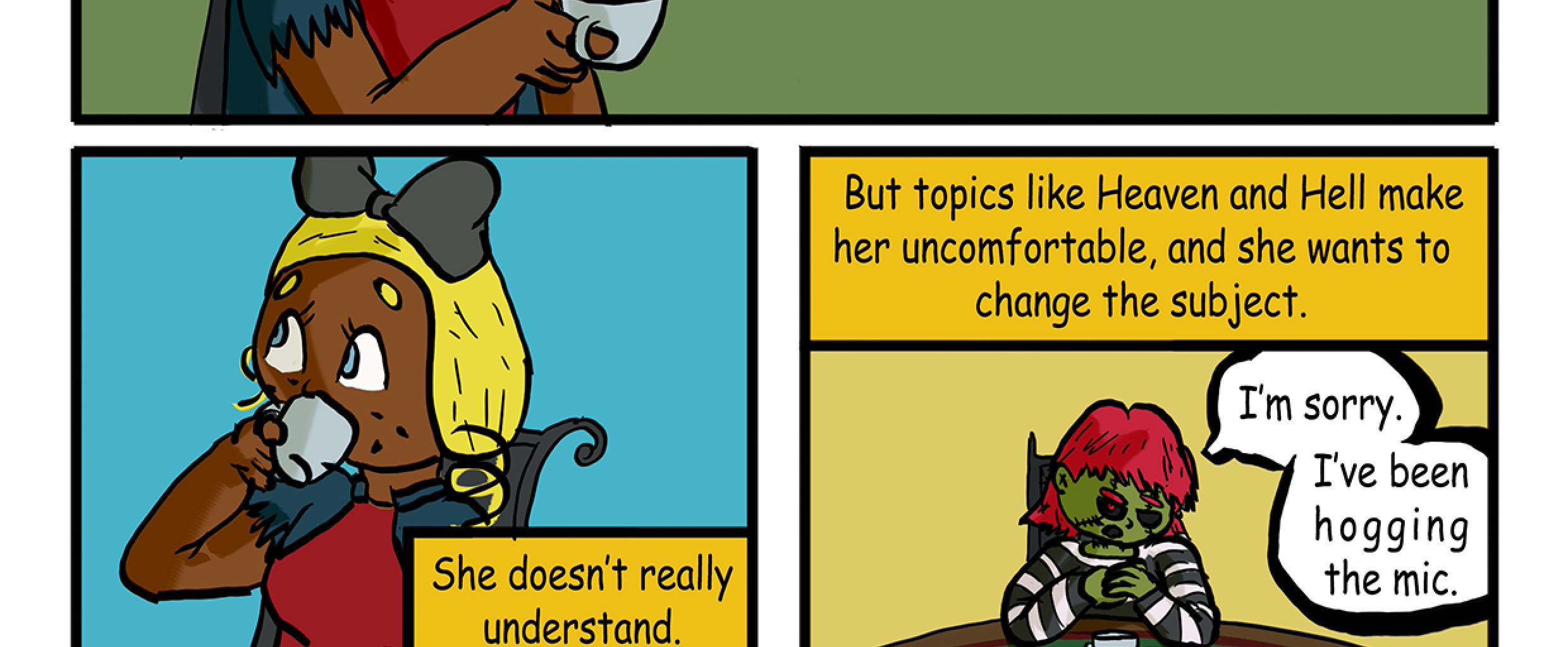 Reap - Episode 3, Page 7: An Interview with a reaper
