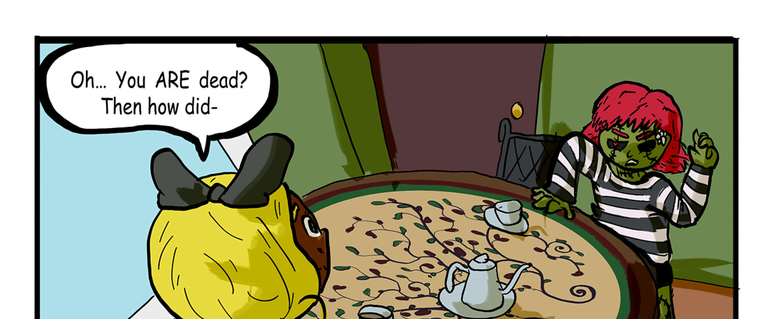 Reap - Episode 3, Page 9: An Interview with a reaper