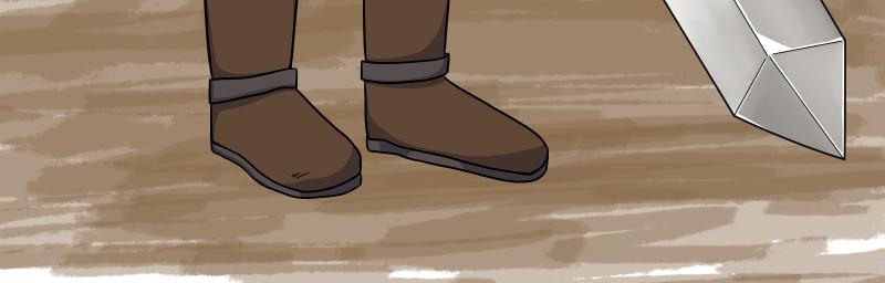 Fate - Episode 3, Page 3: Leave that sword now!