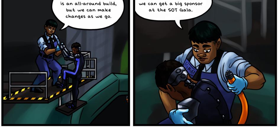 Armored Hearts - Episode 2, Page 12: The New Pilot