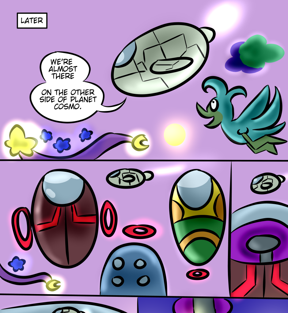 Nebula Beings - Episode 6, Page 1: Chapter 1 Journey pg 6