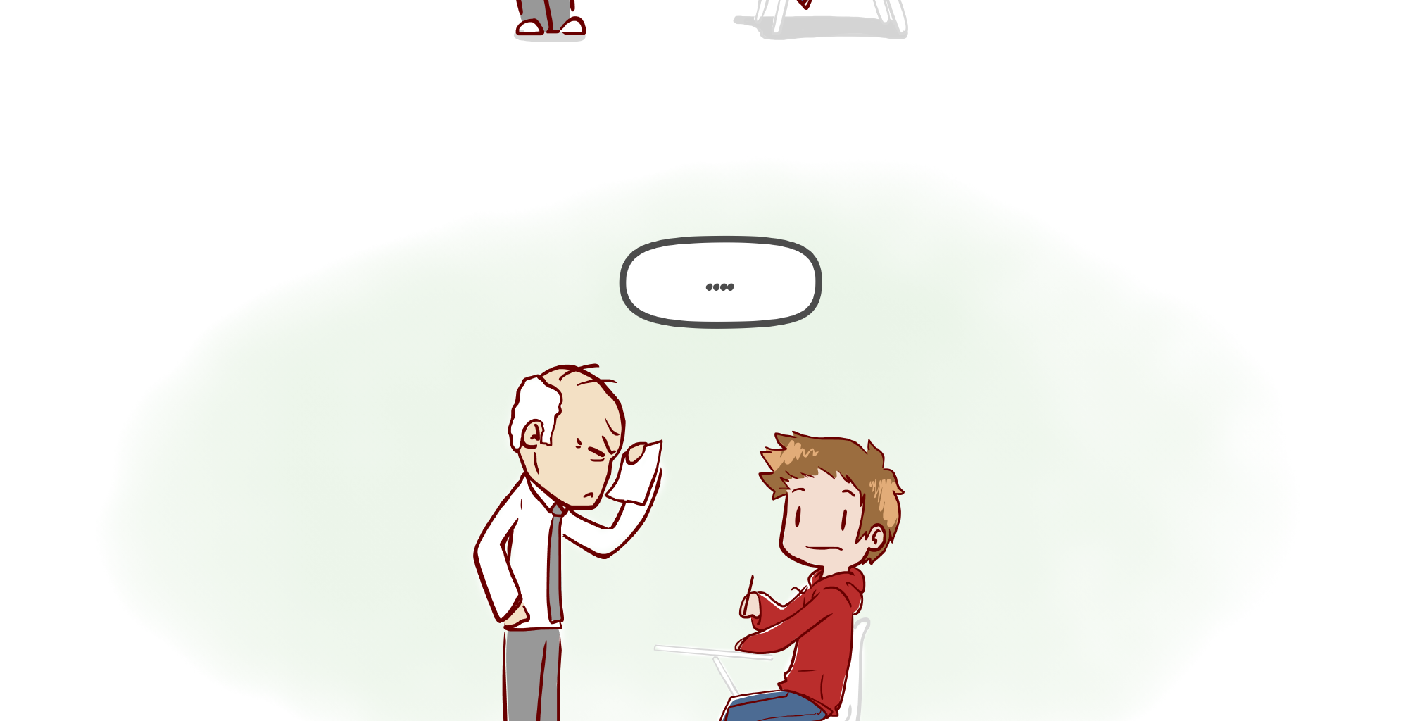 Rainy Days - Episode 2, Page 1: Slice of Life #2 - "Essays"