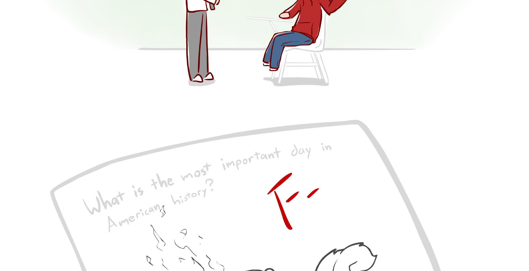 Rainy Days - Episode 2, Page 1: Slice of Life #2 - "Essays"