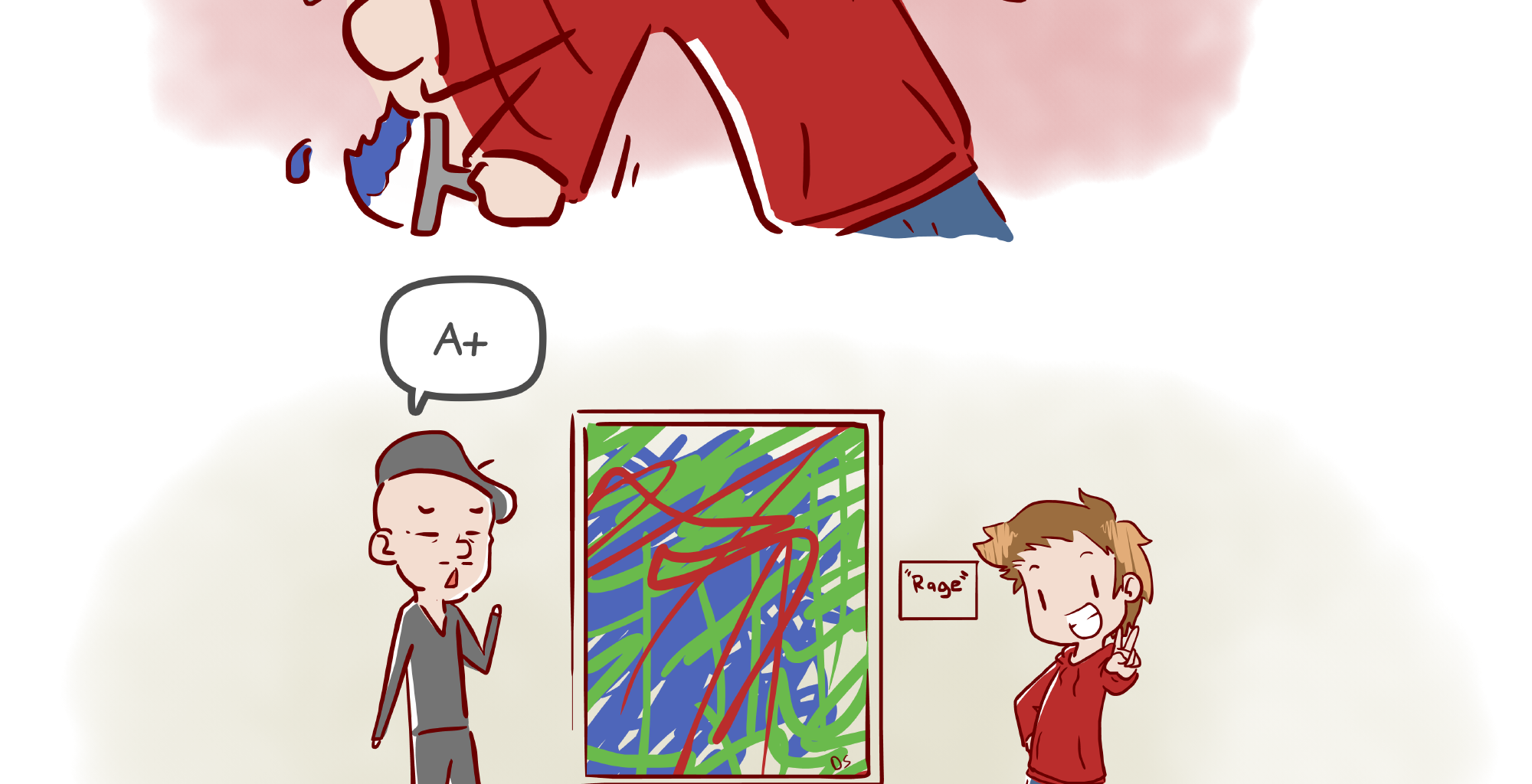 Rainy Days - Episode 3, Page 1: Slice of Life #3 - "Modern Art"