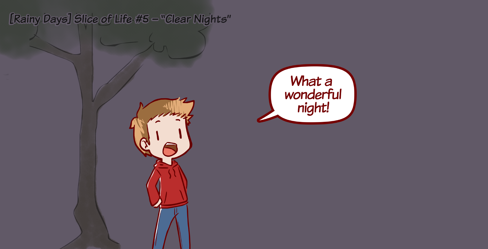 Rainy Days - Episode 5, Page 1: Slice of Life #5 - "Clear Nights"