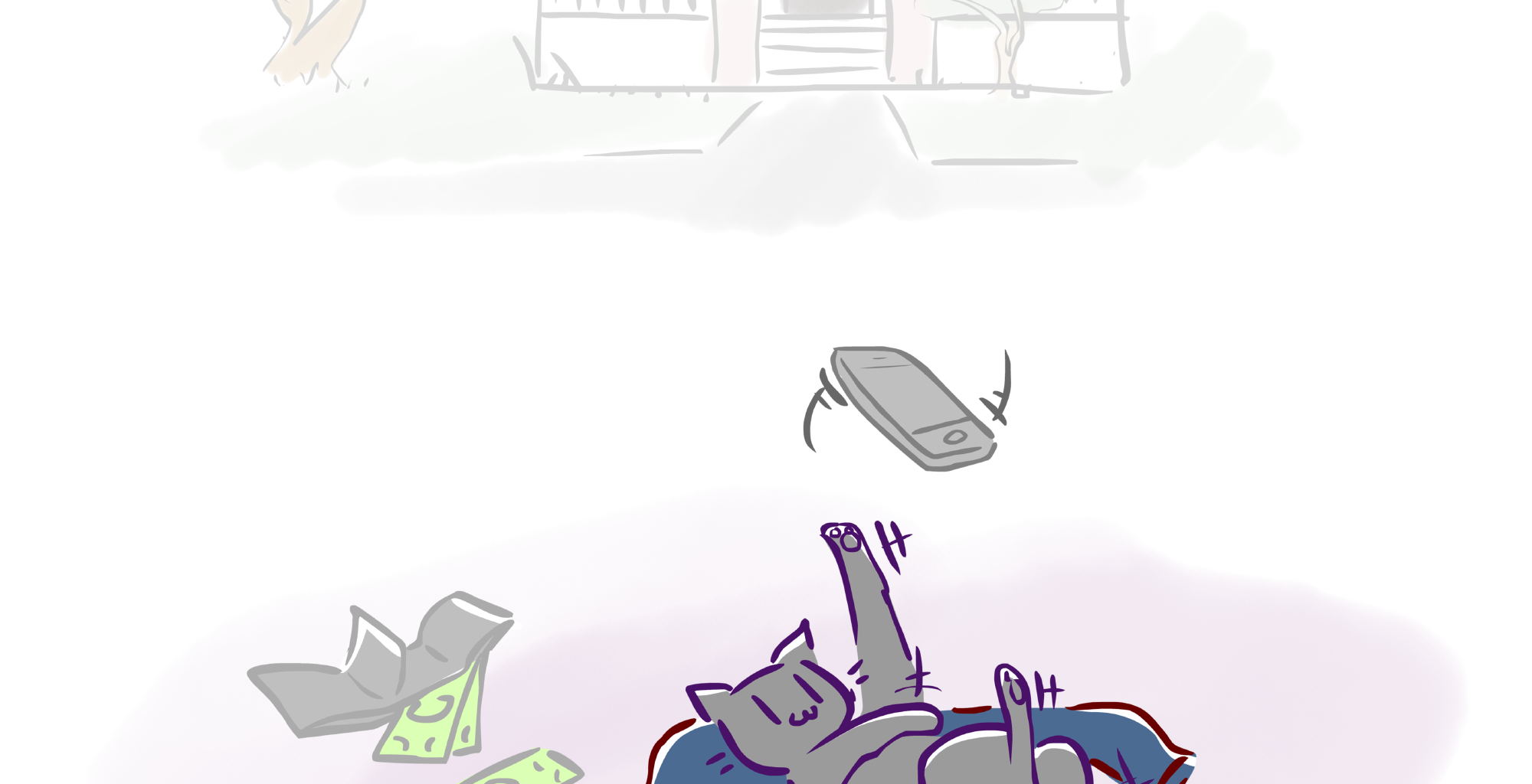 Rainy Days - Episode 10, Page 1: Puddles #4 - "The Art of Forgetfulness"