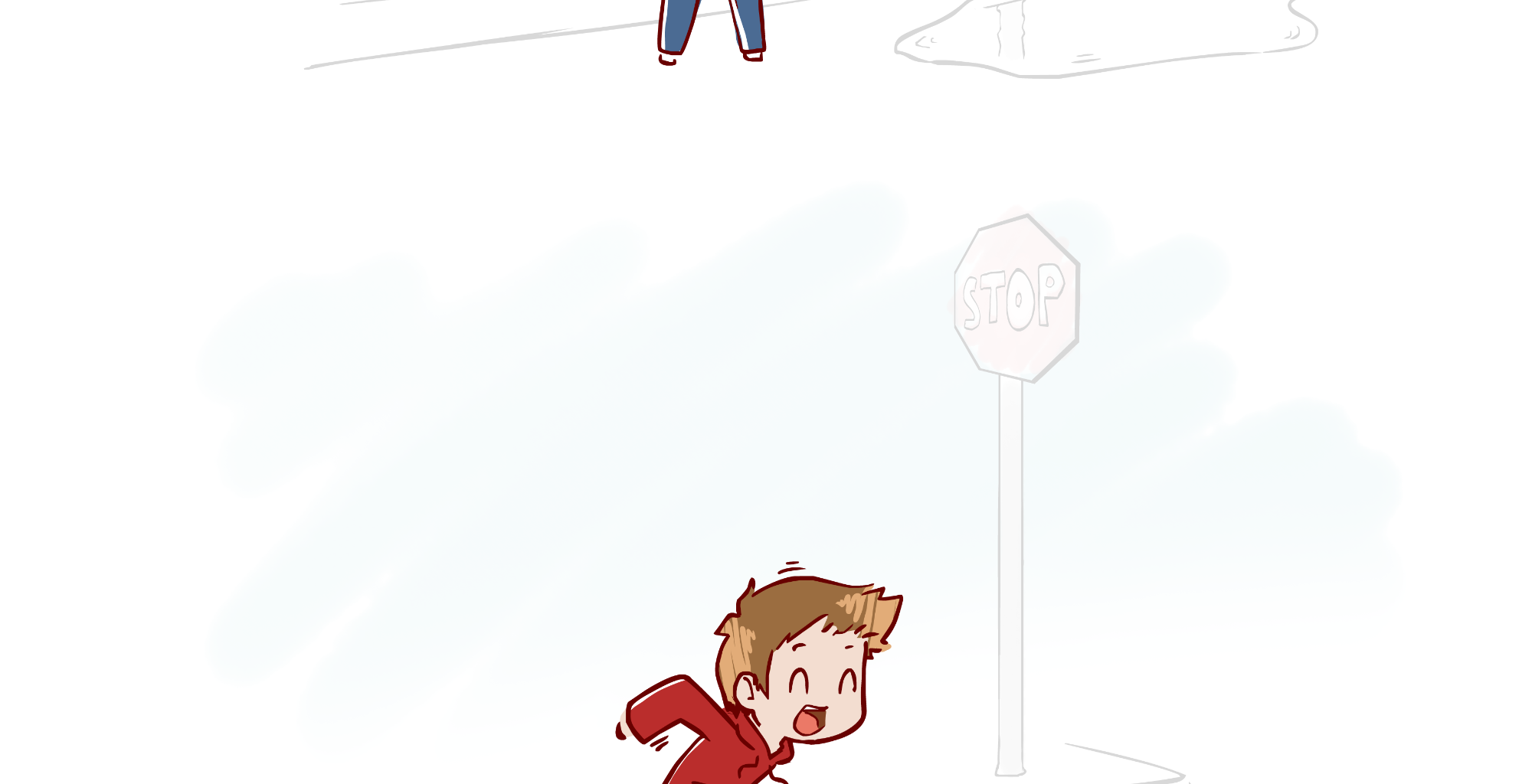 Rainy Days - Episode 11, Page 1: Puddles #5 - "Meet Puddles"