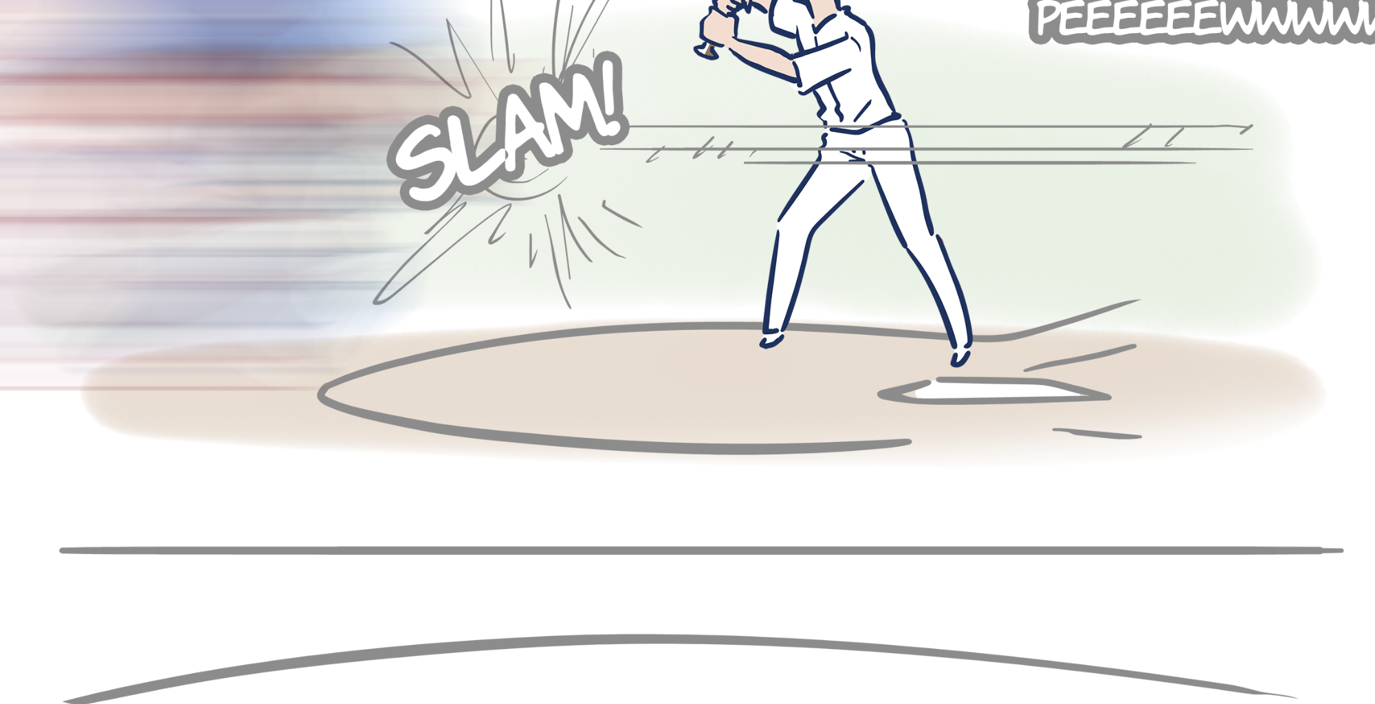 Rainy Days - Episode 12, Page 1: Puddles #6 - "Pinch Pitcher"