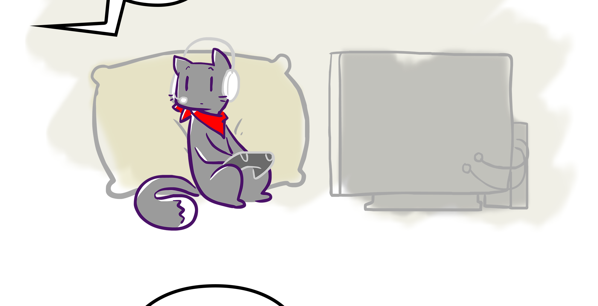 Rainy Days - Episode 13, Page 1: Puddles #T - "The CaTWHOGaMES" (feat. The GaMERCaT)