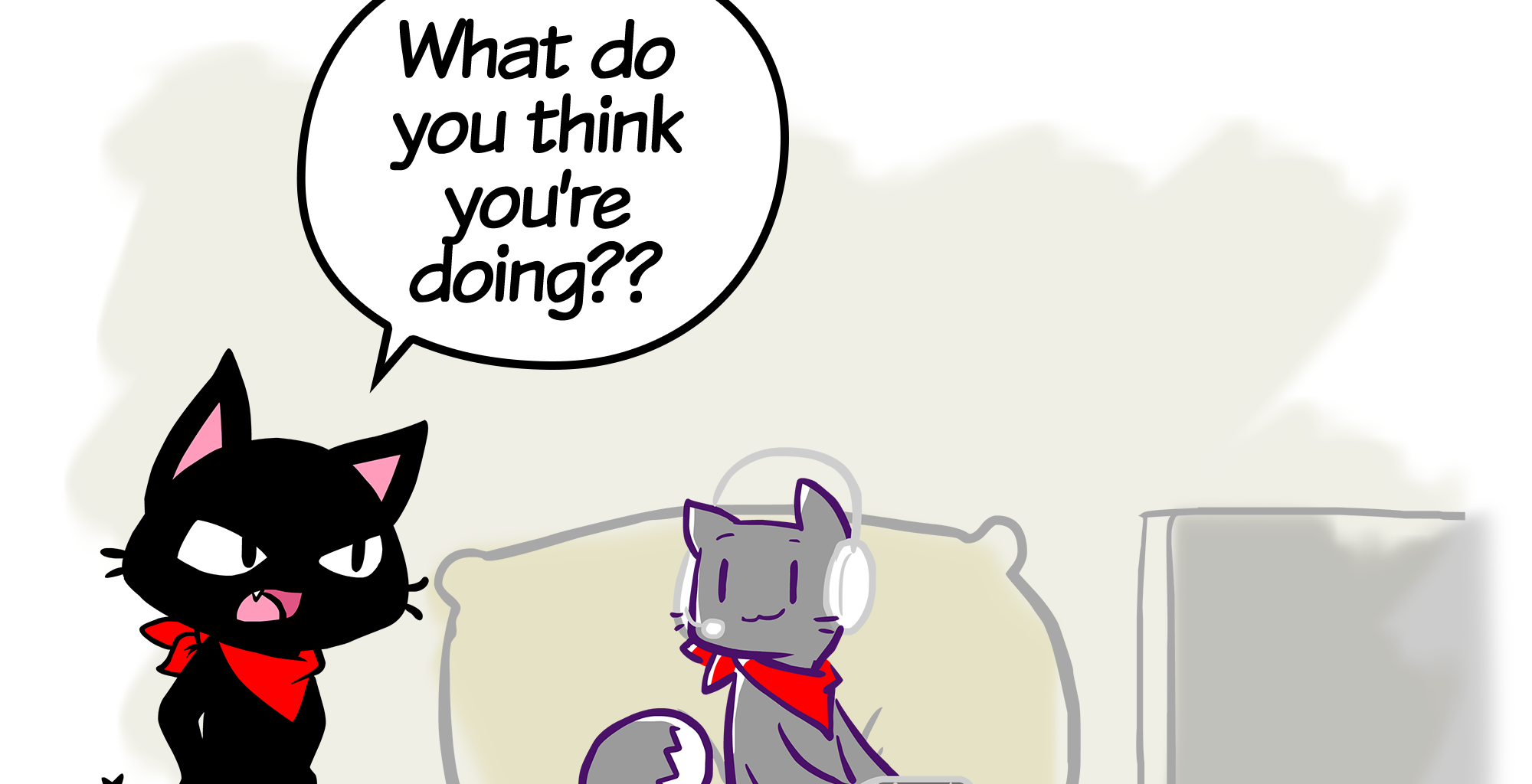 Rainy Days - Episode 13, Page 1: Puddles #T - "The CaTWHOGaMES" (feat. The GaMERCaT)