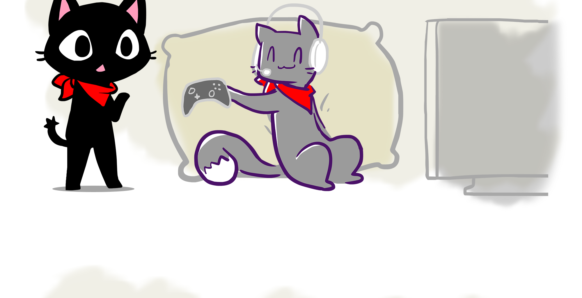 Rainy Days - Episode 13, Page 1: Puddles #T - "The CaTWHOGaMES" (feat. The GaMERCaT)