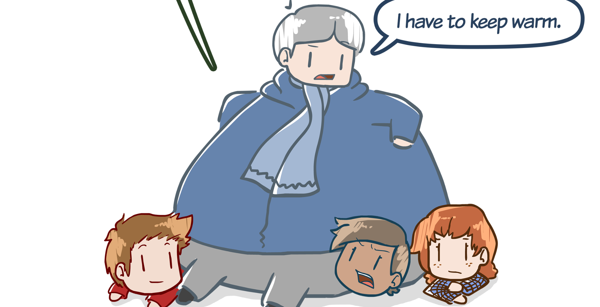 Rainy Days - Episode 16, Page 1: The Seasons #2 - "Thunder Cloud"