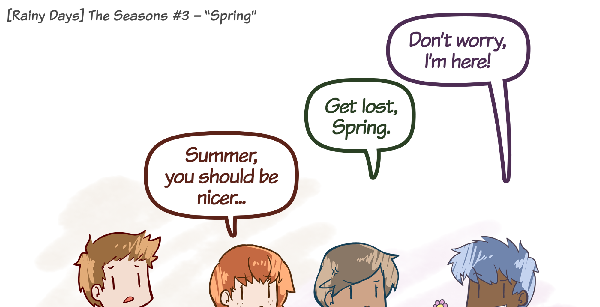 Rainy Days - Episode 17, Page 1: The Seasons #3 - "Spring"