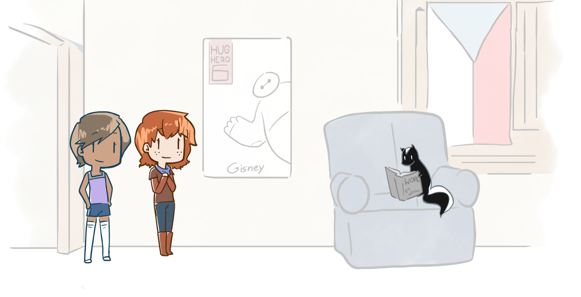 Rainy Days - Episode 19, Page 1: Haze #2 - "Everyone Reads"