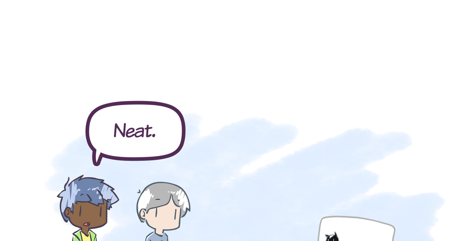 Rainy Days - Episode 20, Page 1: Haze #3 - "New Laptop"