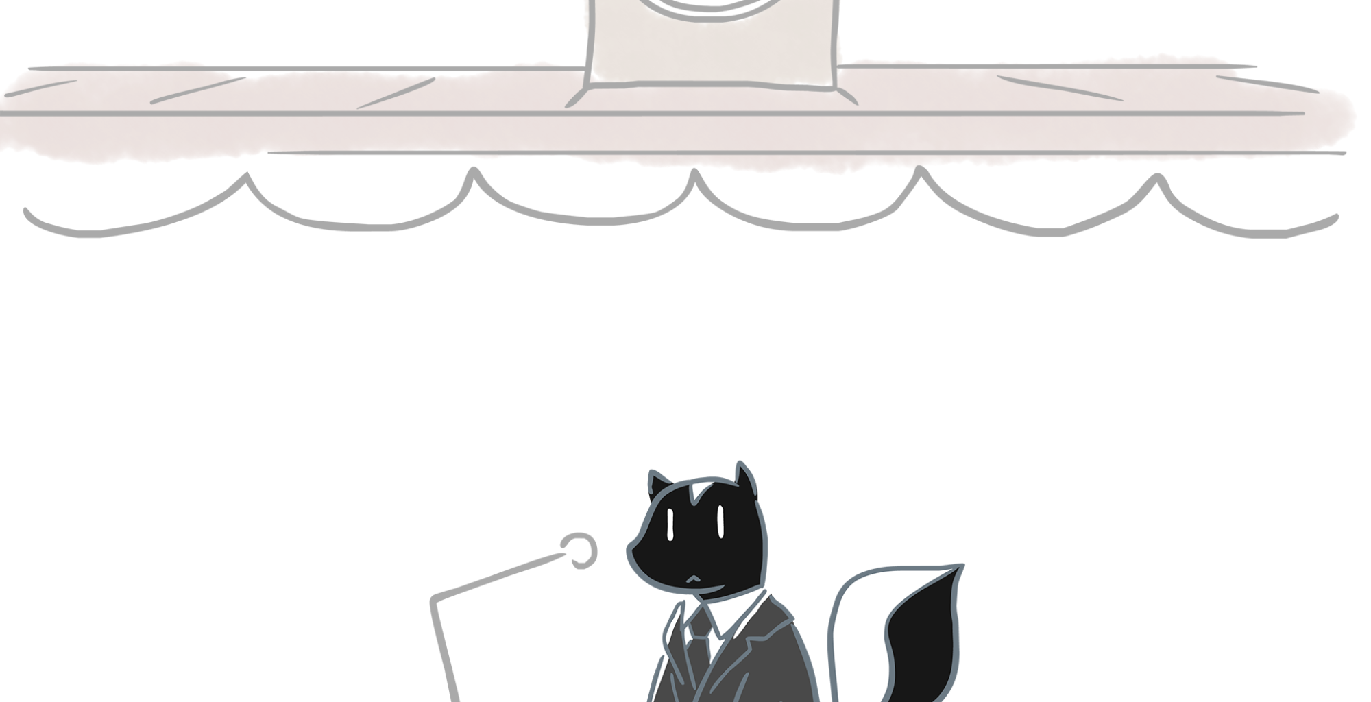 Rainy Days - Episode 21, Page 1: Haze #4 - "President Rutherford B. Haze"