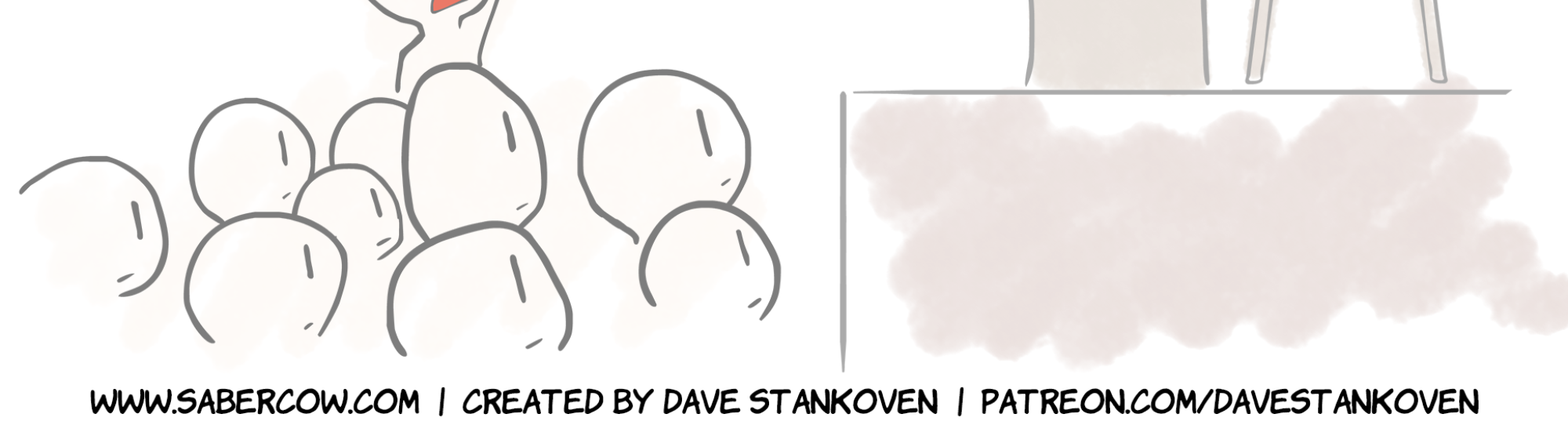 Rainy Days - Episode 21, Page 1: Haze #4 - "President Rutherford B. Haze"