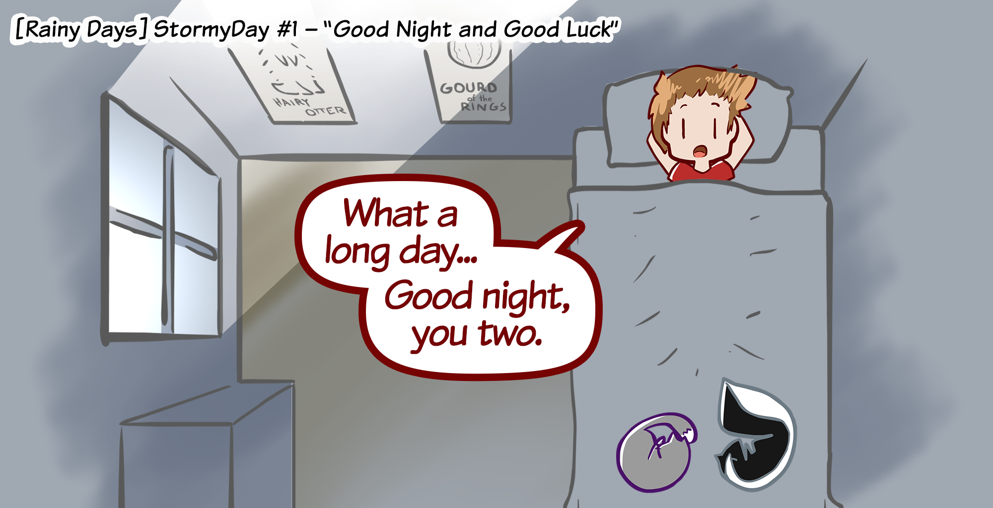 Rainy Days - Episode 22, Page 1: StormyDay #1 - "Good Night and Good Luck"