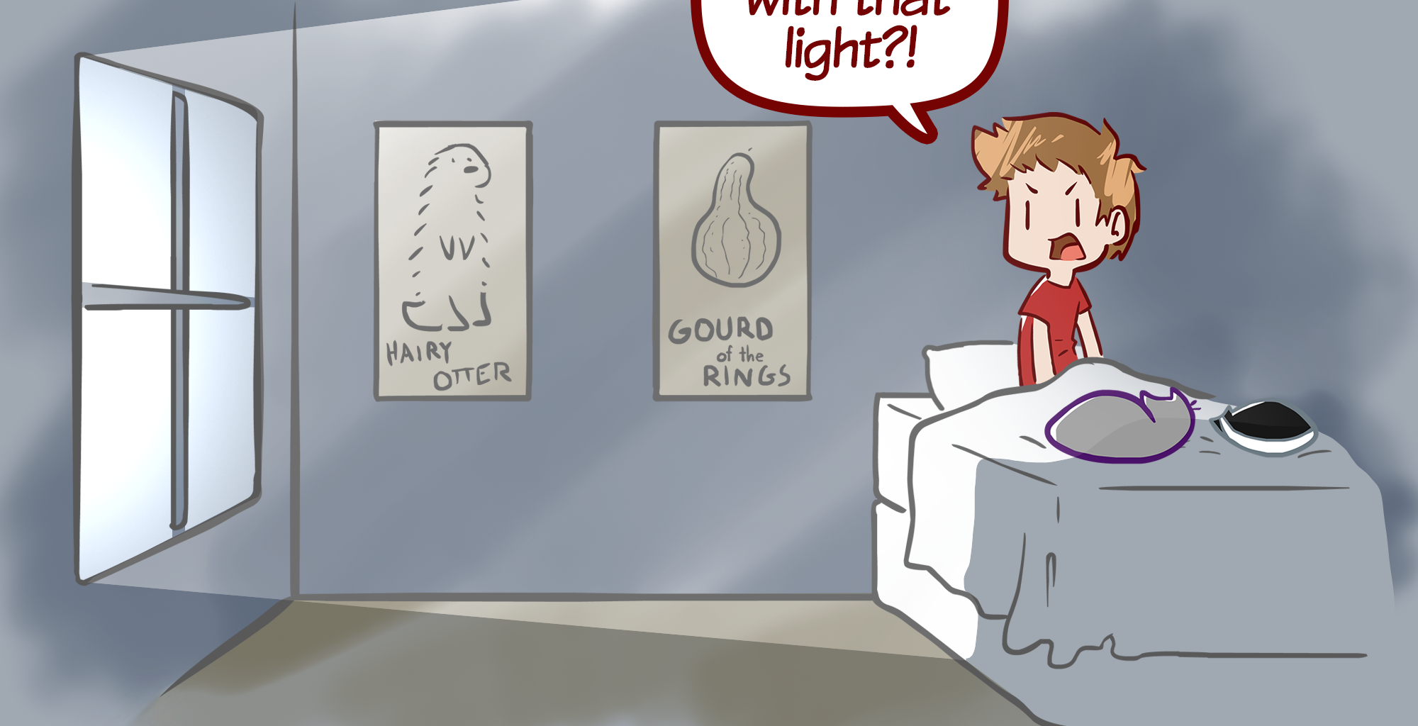 Rainy Days - Episode 22, Page 1: StormyDay #1 - "Good Night and Good Luck"