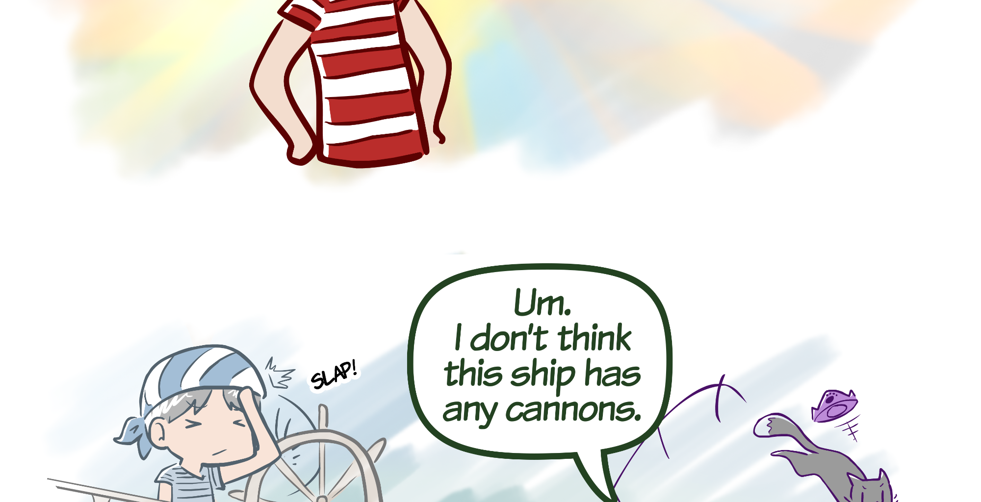 Rainy Days - Episode 24, Page 1: StormyDay #3 - "Hot-Head and Cold-Heart"